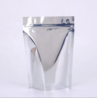 Borse di consegna alimentare con ziplock Yin Yang Stand Up Bag con fronte trasparente