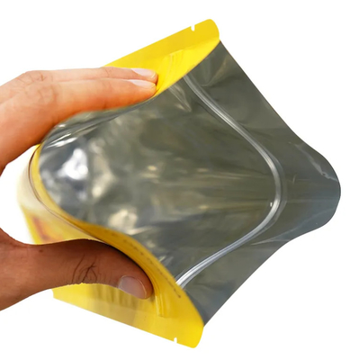 Sacchetto di imballaggio alimentare per manghi essiccati in foglio di alluminio su misura ricapribile sacchetto per frutta a sbocco Mylar