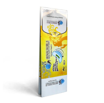 Confezione di sacchetti alimentari personalizzati con design a gomma Aspetto pulito e più spazio con materiale stratificato