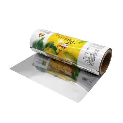 Fabbrica di pellicole alimentari di plastica stampa personalizzata rotolo di plastica sacchetto piccolo film di imballaggio snack / patatine