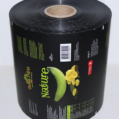Film di imballaggio flessibile termicamente sigillato personalizzato per snack, patate, tortillas di mais, farine di mais, fette di banana