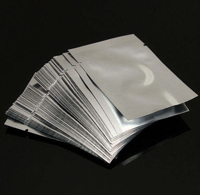 Sacchetti di plastica termosaldati stampati personalizzati, imballaggio alimentare in foglio di alluminio, sacchetti sottovuoto sigillati su 3 lati