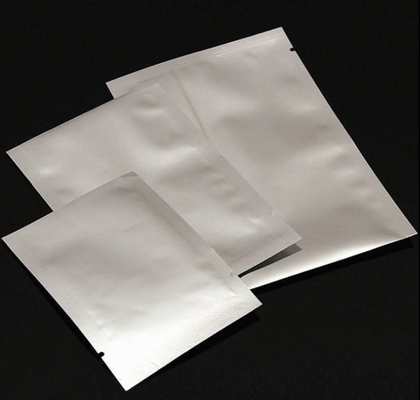 Sacchetti di plastica termosaldati stampati personalizzati, imballaggio alimentare in foglio di alluminio, sacchetti sottovuoto sigillati su 3 lati