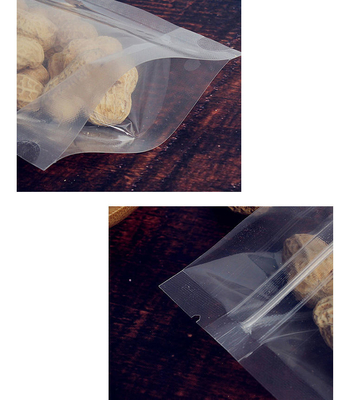 100 Pezzi Buste Trasparenti con Chiusura a Zip Richiudibile per Confezioni Regalo per Conservazione Alimenti