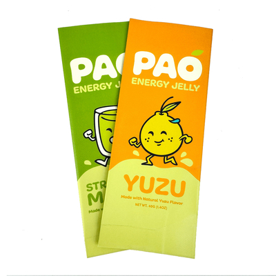 40g 50g di alta qualità stampa personalizzata antiodore sacchetto sigillo posteriore Mylar carta di alluminio Matcha sacchetto di tè in polvere