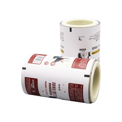 Rotolo di film per involucro bustina Materiale in lamina di plastica Pet/Al/Pe Personalizzato Confezione di preservativi Bustina Miele liquido Api Rotoli di film per imballaggio