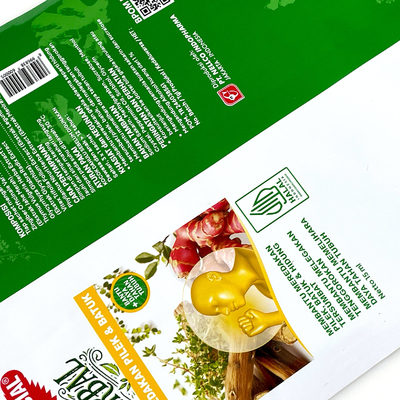 Film in rotolo per imballaggio alimentare laminato in alluminio con stampa personalizzata per caffè, patatine, biscotti di plastica, snack