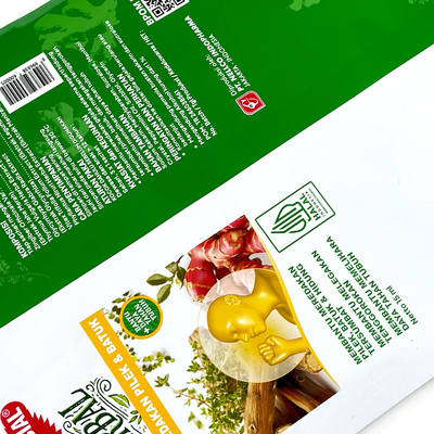 Film in rotolo per imballaggio alimentare laminato in alluminio con stampa personalizzata per caffè, patatine, biscotti di plastica, snack