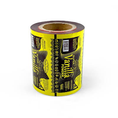 Rotoli di film per imballaggio in bustine prodotti da macchine automatiche, in plastica alimentare PE laminata, per caramelle, biscotti, snack