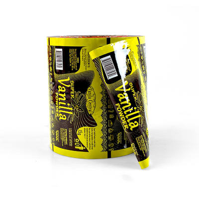 Rotoli di film per imballaggio in bustine prodotti da macchine automatiche, in plastica alimentare PE laminata, per caramelle, biscotti, snack