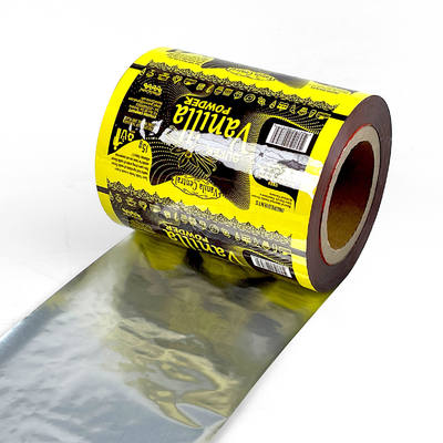 Rotoli di film per imballaggio in bustine prodotti da macchine automatiche, in plastica alimentare PE laminata, per caramelle, biscotti, snack