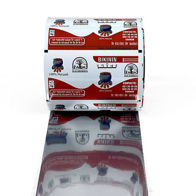 Rulli di pellicola laminata composita su misura Rulli di pellicola di imballaggio flessibile Rulli di pellicola di imballaggio alimentare Rulli di pellicola di imballaggio alimentare