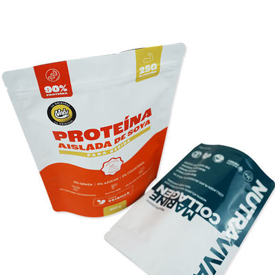 Prezzo di fabbrica stampa digitale personalizzata plastica cerniera stile borsa riutilizzabile antiodore Stand Up Doypack per imballaggi alimentari