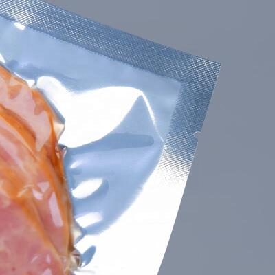 Sacchetti per sottovuoto all'ingrosso a termosaldatura personalizzati per imballaggio di alimenti surgelati, sacchetti in plastica laminata per confezionamento di carne