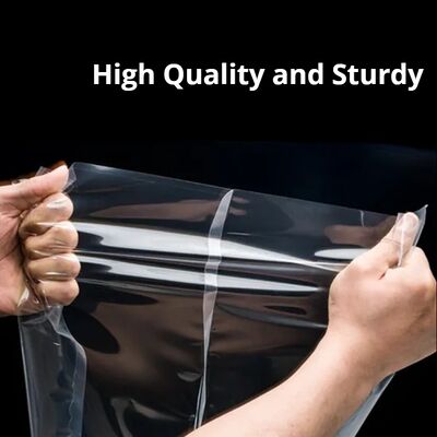 Vendita Diretta di Fabbrica di Sacchetti per Alimenti in Nylon Sigillati su Tre Lati Personalizzati, Sacchetti per Alimenti Sottovuoto ad Alta Trasparenza, Sacchetti in Plastica PE, 100 pezzi