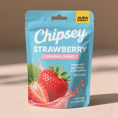 Confezione personalizzata con stampa, busta con zip in alluminio, stand up pouch, sacchetto per caramelle, confezione alimentare, stand up pouch, frutta secca, snack, busta con zip