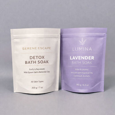 Stampa personalizzata Doypack Imballaggio antiodore Zip Lock Ziplock Plastica Stand Up Bag Imballaggio Mylar Bag