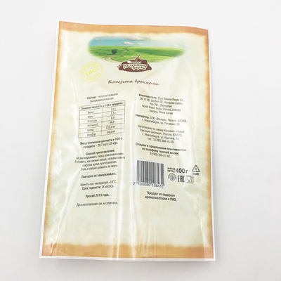 Alimento di nylon 15.4cmx25.5cm del sacchetto della storta del PE da 80 micron