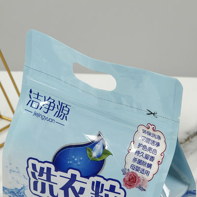 Sacchetto d'imballaggio di stampa vivo dell'alimento per animali domestici con i semi trasparenti