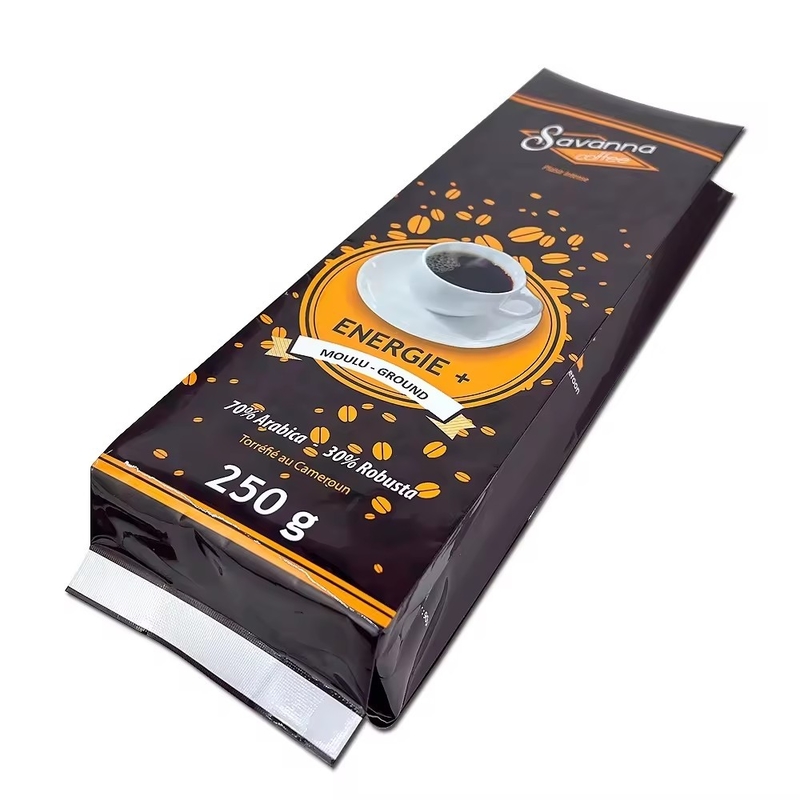 Sacchetti personalizzati Side Gusset Sacchetto di caffè a prova di umidità Sacchetto Stand Up Sacchetto di tè Sacchetti di imballaggio