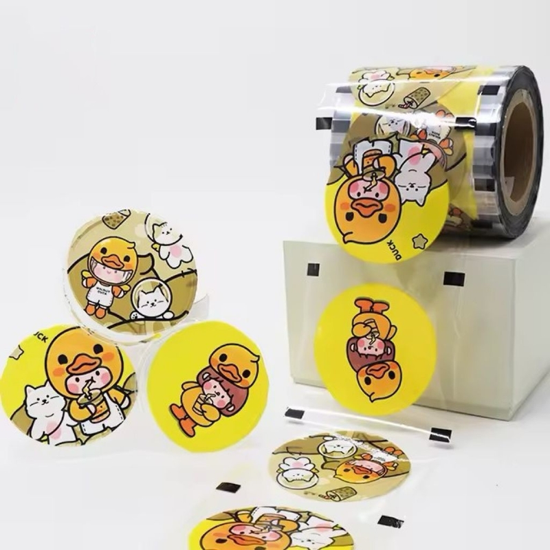 Film di tenuta a bolla per tè di plastica per tazze di carta per tazze di carta