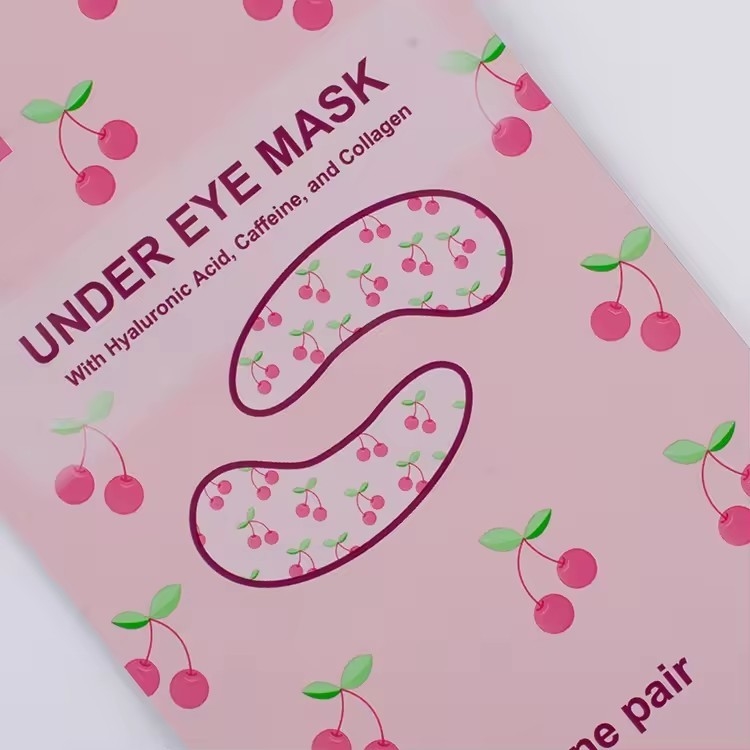 Borsa di alluminio composto di alluminio puro stampata su misura 3 lati Borsa di alluminio sigillata a calore Borsa maschera Maschera Borsa di imballaggio cosmetica