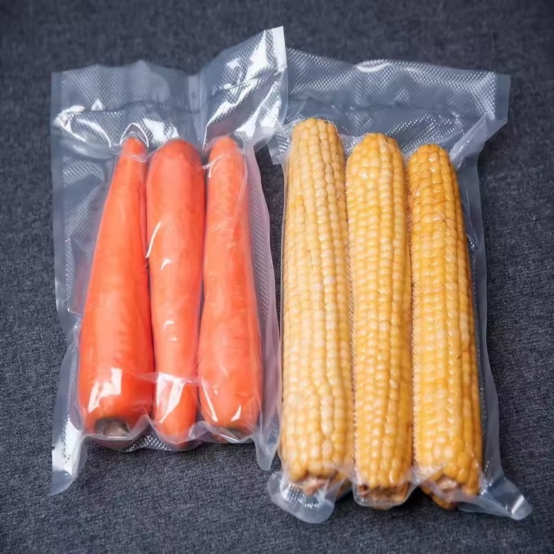 Home Storage Sacchetti di plastica di nylon trasparente per l' imballaggio di frutti di mais dolce