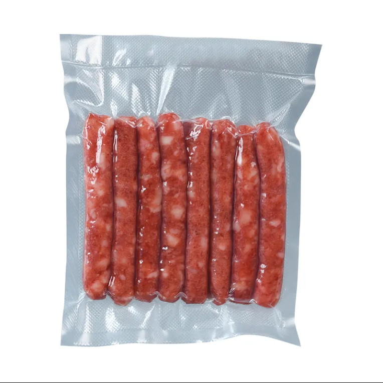 Ingrosso Borsa di imballaggio a vuoto a compressione stampata su misura Borsa di sigillo a vuoto Borsa di plastica per alimenti