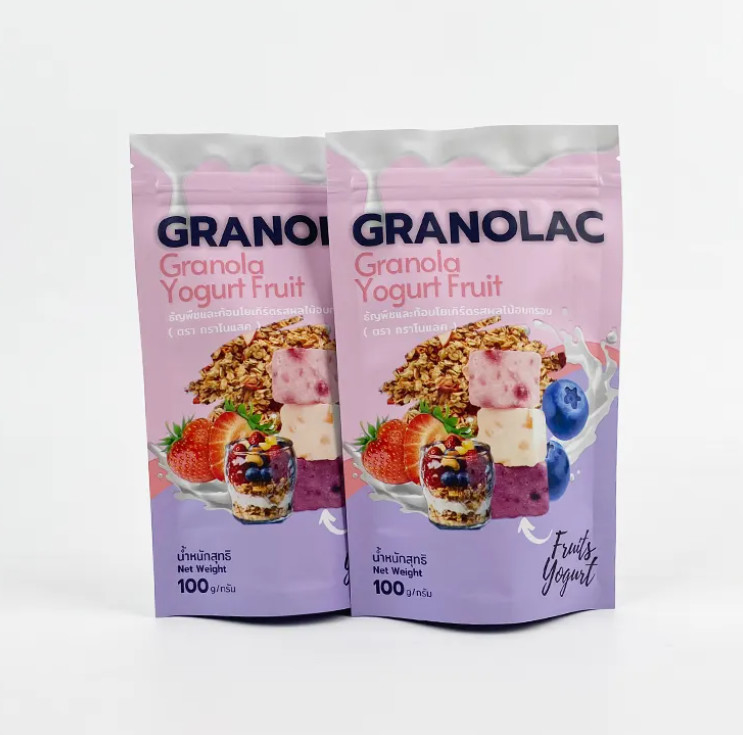 Logo personalizzato Doy Pack Stand Up Bag Food Flessibile imballaggio sacchetto produttore Zip Lock Stand Up Bags