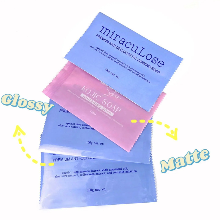 Borsa di plastica piccola stampata su misura Borsa di sigillo laterale Borsa di cuscino Borsa di sapone imballaggio borse Mylar