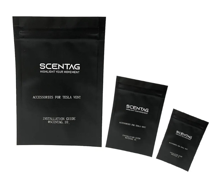 Ingrosso Logo personalizzato 3 lato sigillo sacchetto caffè noci cibo bianco foglia di tè calore sigillato sacchetto di imballaggio