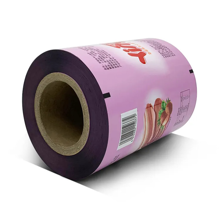 Imballaggio flessibile per alimenti Film laminante in PET Film laminato in plastica Formato a rotoli stampato resistente all'umidità Morbido personalizzato