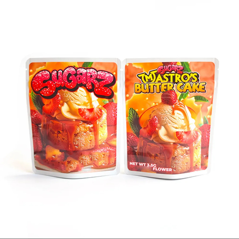 Sacchetto per imballaggio di prodotti commestibili stampato 400 mg 600 mg 1000 mg