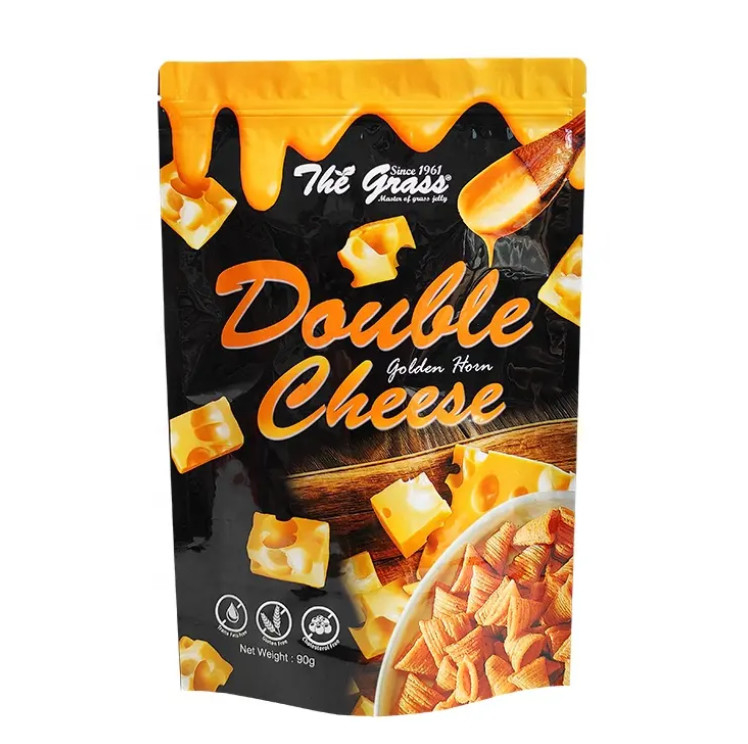 Stampa personalizzata con sacchetto di imballaggio per snack di mais sigillabile a calore