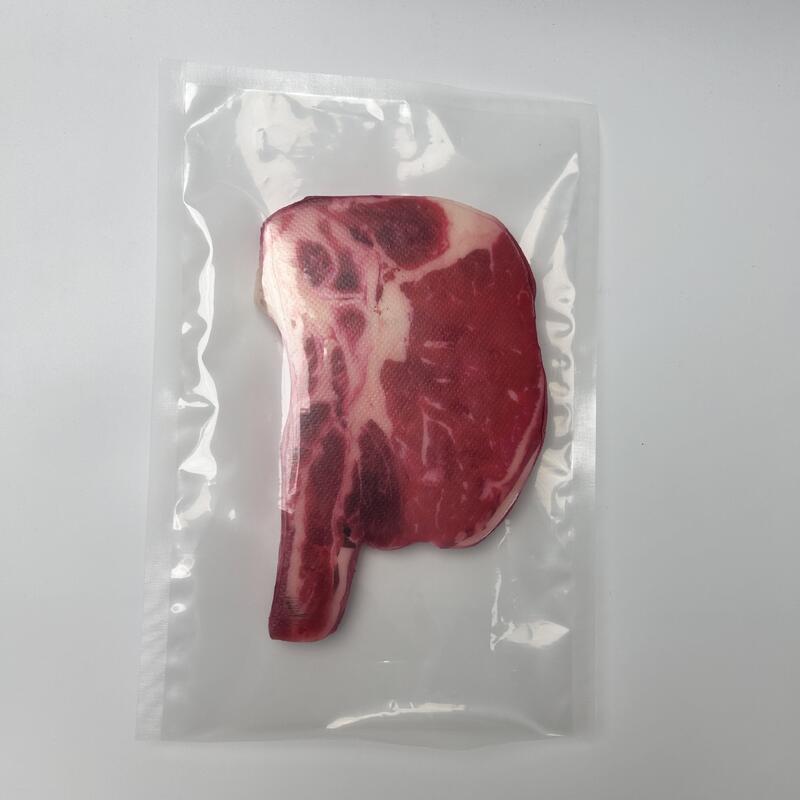 Prodotti di carne congelata confezionati sottovuoto Sacchetto trasparente per cottura a vapore Sacchetto trasparente per sottovuoto per carne