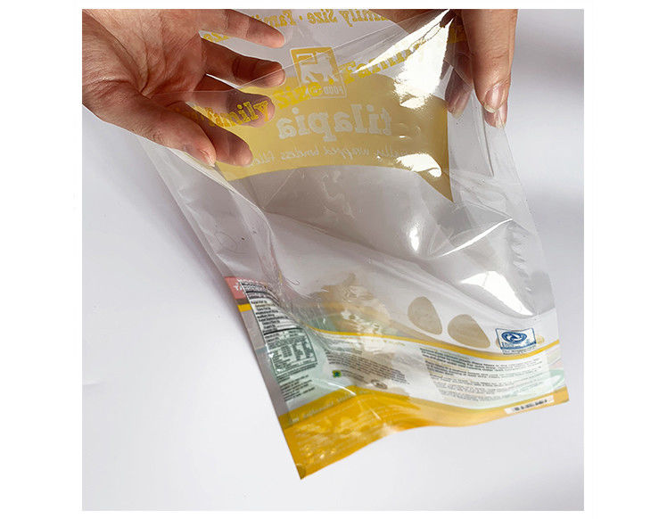 Sacchetti dorati di imballaggio per alimenti con i dadi dei chicchi di caffè di imballaggio per alimenti della saldatura a caldo